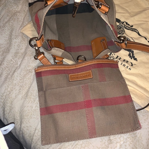 Tottenham Check Canvas Burberry tote bag - Picture 8 of 14